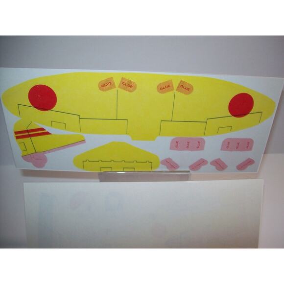 Airplane Toy Jack Armstrong Tru-Flite Model Of Japanese Aichi Val GM Cereal 1944 - Picture 8 of 9